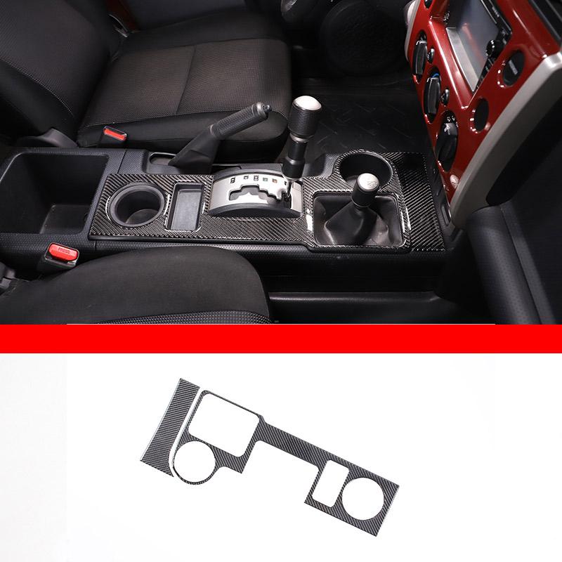 Soft Carbon Fiber For Toyota FJ Cruiser 2007-2025 Car Center Control Interior Sticker Car Modification Accessories