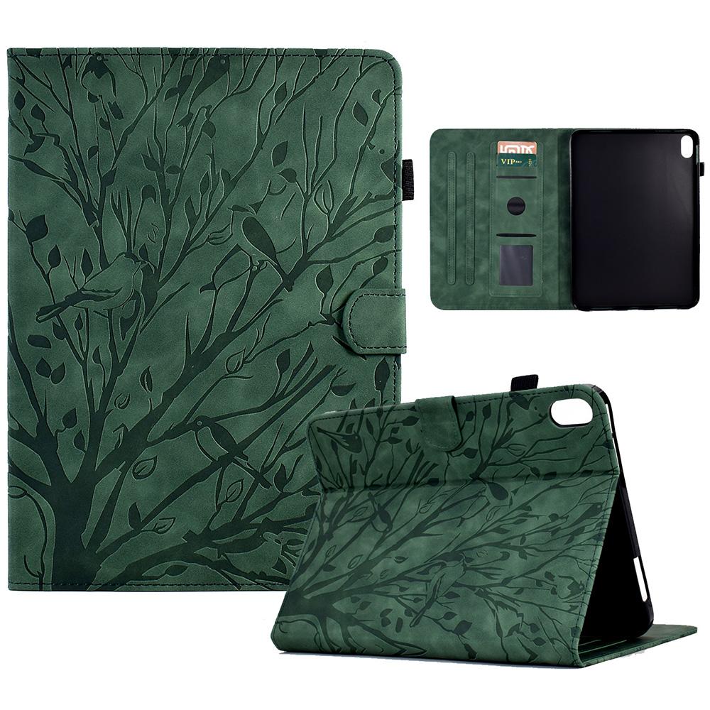 For Xiaomi Redmi Pad 2 Leather Case Tree Pattern Card Slots Stand Cover