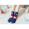 Fashionable Comfortable Warm Autumn Winter Plush Christmas Socks Fun Christmas Cartoon Prints Mid Tube Women's Socks
