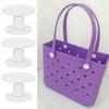 Multifunktionales Nieten-Set zur Reparatur von Strandtaschen-Griffen Stabile Kunststoff-Taschenknopf-Reparaturzubehör für Damentaschen