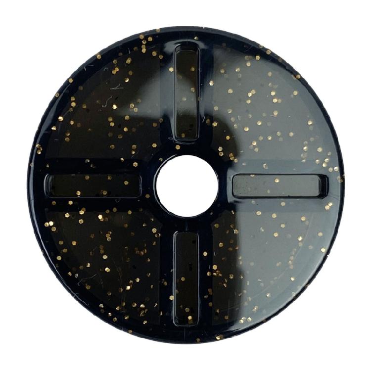 

Vibration Reducing LP45 Record Adapter Secure Locking Mechanism Vinyls Record DomeFor Turntable ABS Lightweight Structure чорний