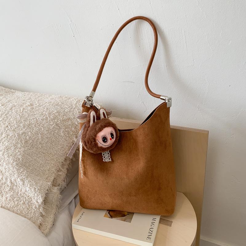 Retro Fashion Casual Tote Bag Women's 2025 Autumn and Winter New Korean Version Versatile Large-capacity Commuting Shoulder Messenger Bag