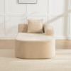 Modular Compression Sofa Made of Chenille Fabric, Filled with 30D High-resilience Foam. Easy To Move and with a Non-slip Base. Light Khaki