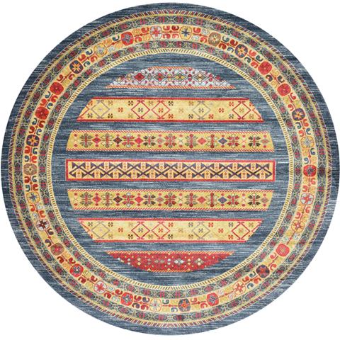 

Round carpet persian carpet circle rug outdoor patio area rug waterproof luxury washable Large area rugs hallway Room decor 80x80cm