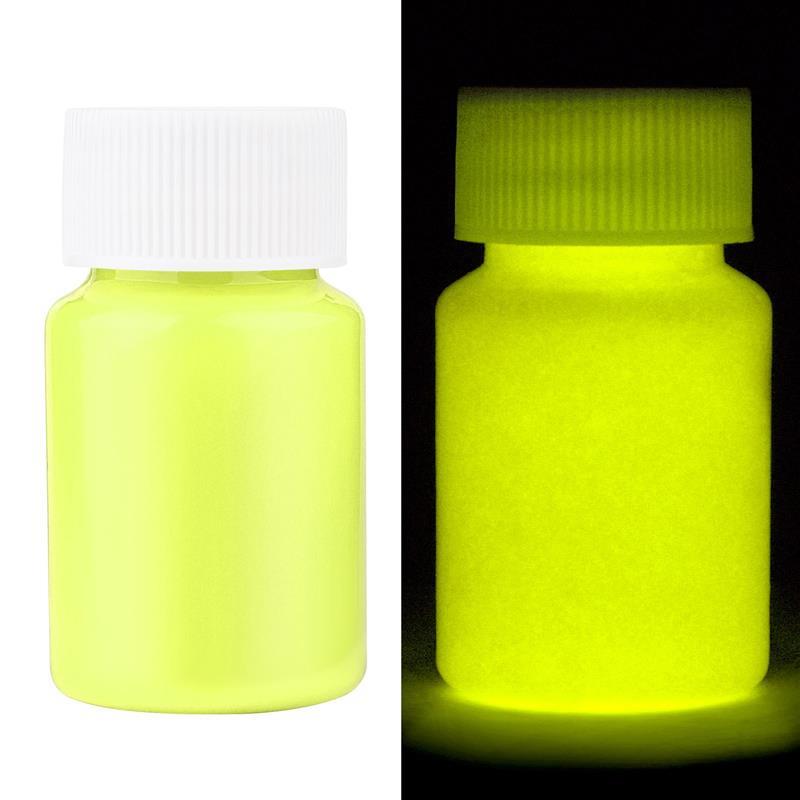 20g/30g Flasche Fluoreszierendes Pigment Langlebige Leuchtfarben Auto Glow Glow In Dark Acrylfarben Für Kunstwerke Partyzubehör