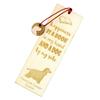 American Cocker Spaniel, Merry Cocker - Dog Bookmark, Personalized Bookmark, Dog Gadget for Art-Dog Brand Readers