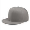 Men's Solid Color Flat Brim Baseball Cap - Spring/Summer Woolen Hip Hop Hat