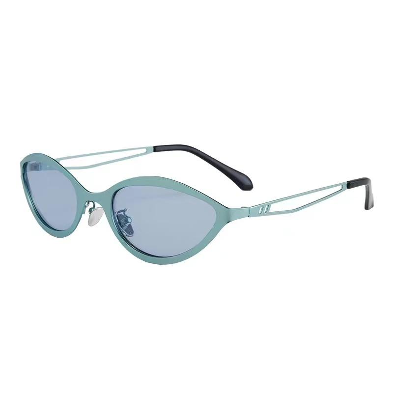 Fashion Oval Shape UV Protection Sunglasses for Men Women Holiday Travelling Sun Glasses Stylish