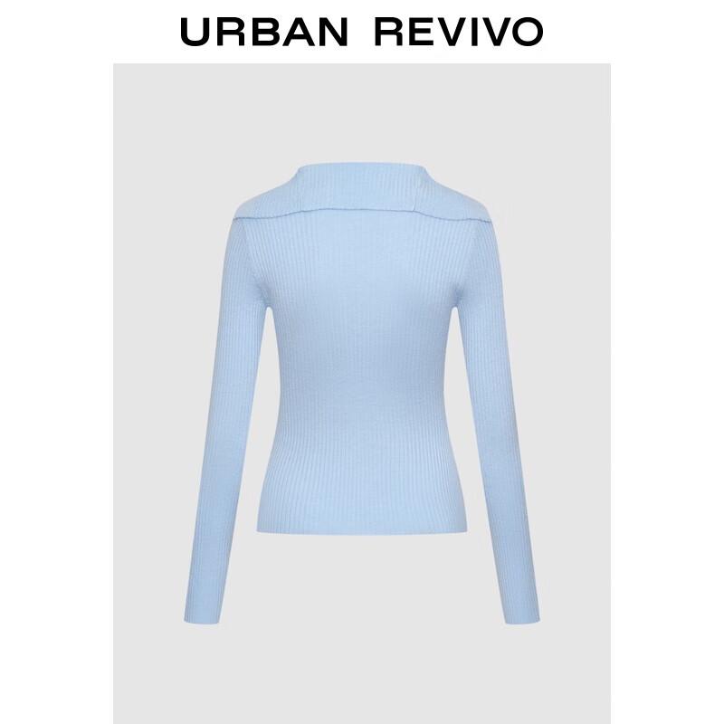 

Женский трикотажный кардиган на пуговицах с V-образным вырезом и цветными блоками XL