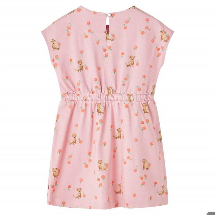 Robe - vidaXL - Fille - Rose - 1,5 à 10 ans - Abordable et résistante