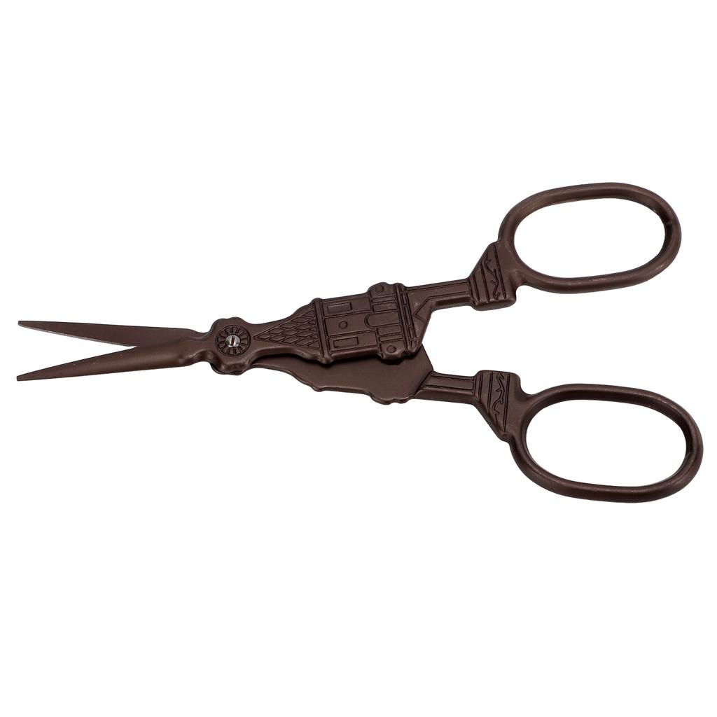 Vintage Scissors Stainless Steel Corrosion Resistant Sharper Blades Effort Saving Multifunction   Craft Scissors