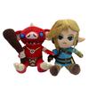 New Doll 27cm The Legend of Zelda Game Breath of The Wild Link Pokobrin Hailar Man Red Pig Plush Doll