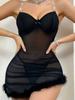 Sexy Slimming Temptation Sexy Backless Wrap Chest Suspenders Sleeveless Sleeping Dress Elegant Beautiful Casual For Women YTJ2