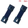 2Pcs Women Men Shirt Suit Cuff Holders Elastic Adjustable Armband Shirt Sleeve Holder Cufflinks Arm Cuffs Bands Extension Button
