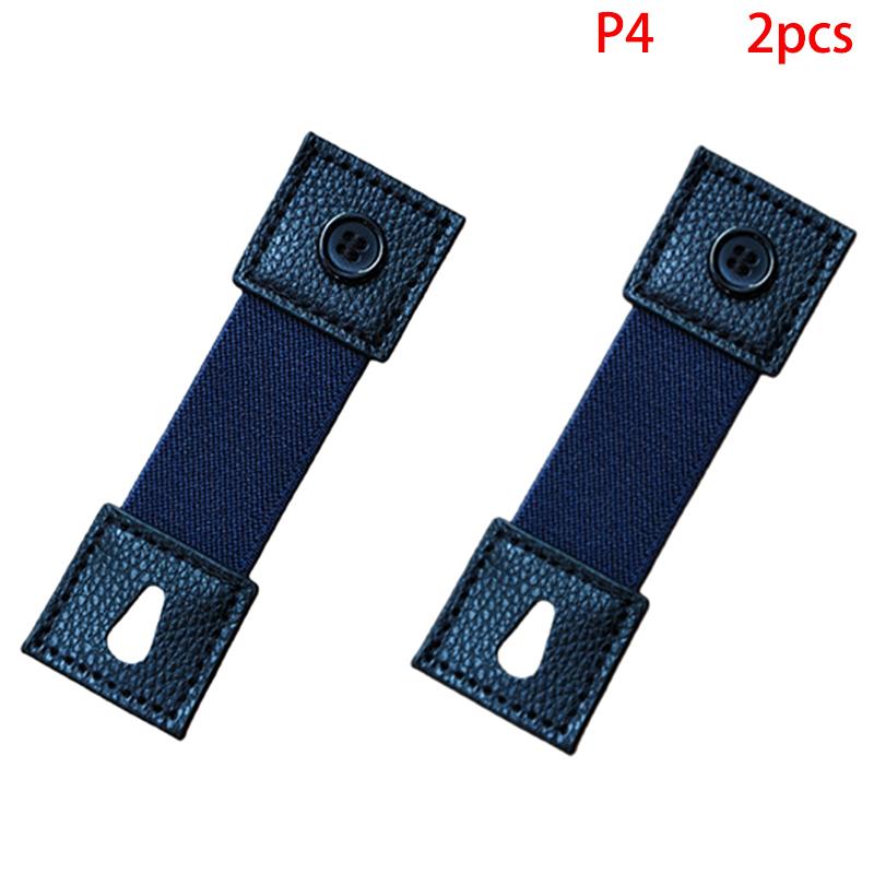 2Pcs Women Men Shirt Suit Cuff Holders Elastic Adjustable Armband Shirt Sleeve Holder Cufflinks Arm Cuffs Bands Extension Button