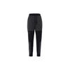 Quick-Dry Solid Color Logo Print Elastic Cuff Casual Pants Men Bottoms Black 1370466-001