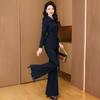 Kebell Elegant Shirt Collar Suit Set
