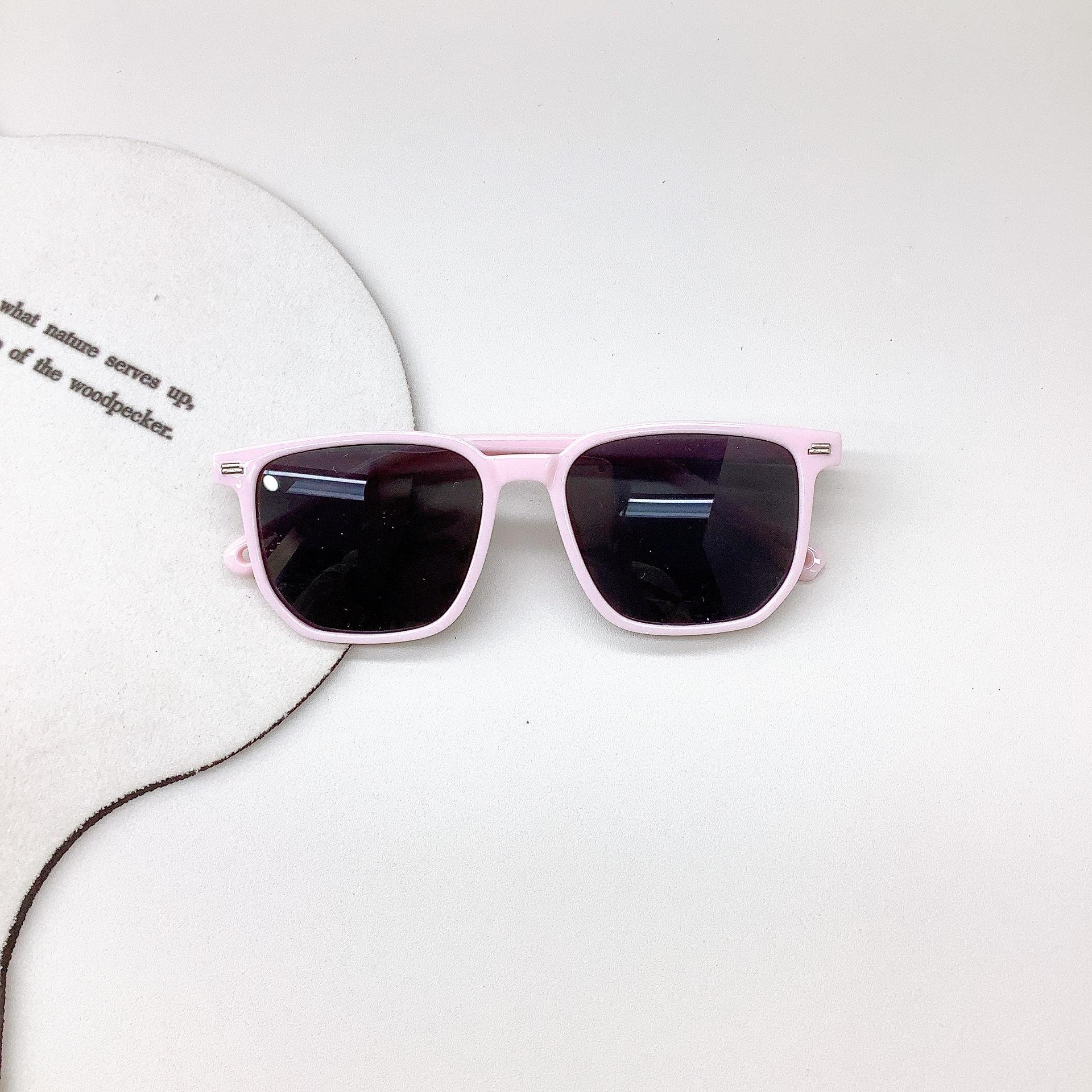 

Детские солнцезащитные очки Box Cute Girls Sunglasses Sunscreen Shadowing Uv Protection Boys Glasses Tide