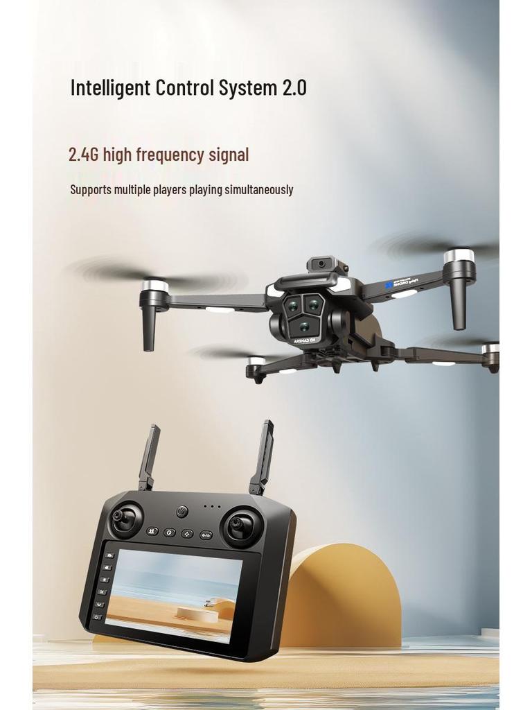 5G M22MAX 4.5-Inch Screen-Control Quadcopter with Optical Flow, Obstacle Avoidance, and Brushless ESC.