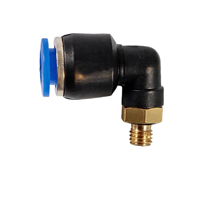 Pneumatic Quick Connect Threaded Elbow