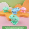 1/8Pcs Kids Wind-up Cartoon Frog Toy No Battery Required Clockwork Spring Jumping Colorful Frog Toy Party Favors Children Adults Nostalgic Gift