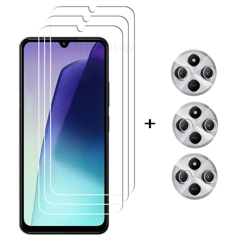 Full Gule Glass For Xiaomi Redmi 14C Screen Protector Redmi 14C Tempered Glass Protective Phone Lens Film For Redmi 14C 13C 12C