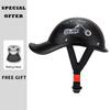 Unique Half Helmet Harley Motorcycle Helmet for Scooter Cruiser Men Women Summer Electric Helmet Baseball Cap Lightweight DOT