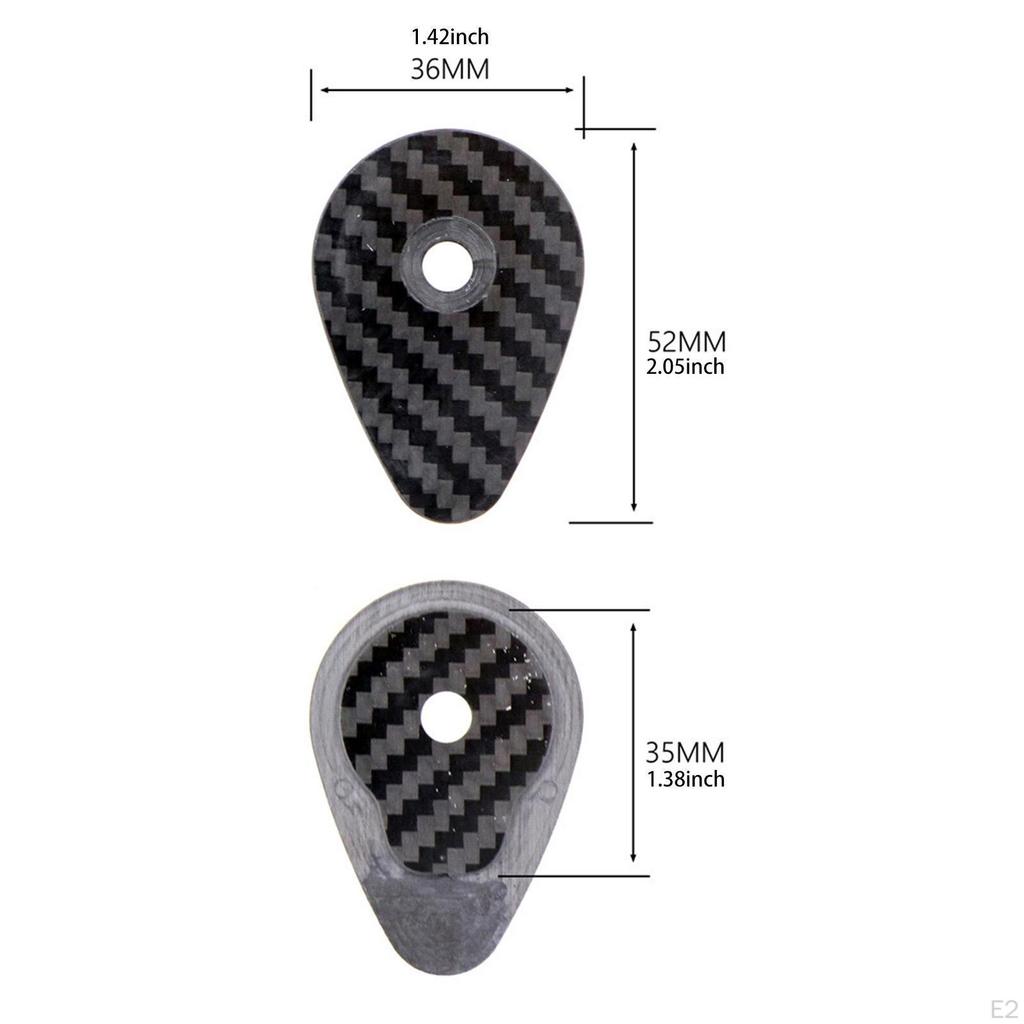 Bicycle Headset Cap In Carbon Fiber, Lightweight Stem Cover for Bike Repair