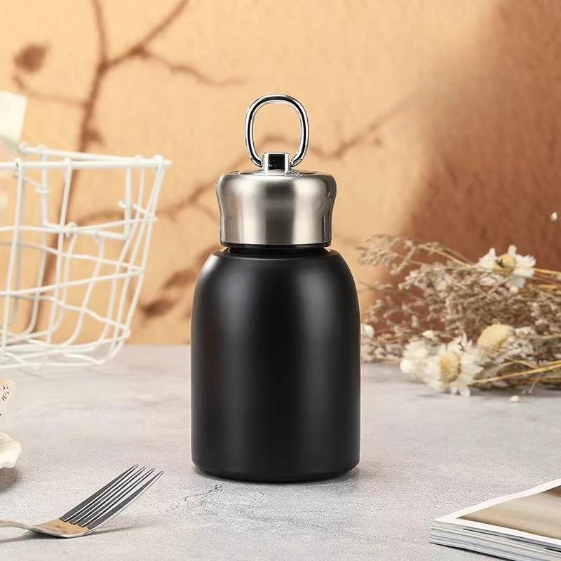 Fashion Iced Coffee Cup Heat Preservation Big Belly Cup Mini Espresso Cups Good Looks Drinkware Stainless Steel Simple Tea Bar