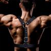 Fabrio Arnés Masculino para Bondage Cuero Vegano