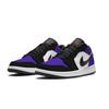 Jordan Air Jordan 1 Sports Low top Vintage Basketball Shoes Unisex Black Purple HF3148-106(team1098-SBOX)