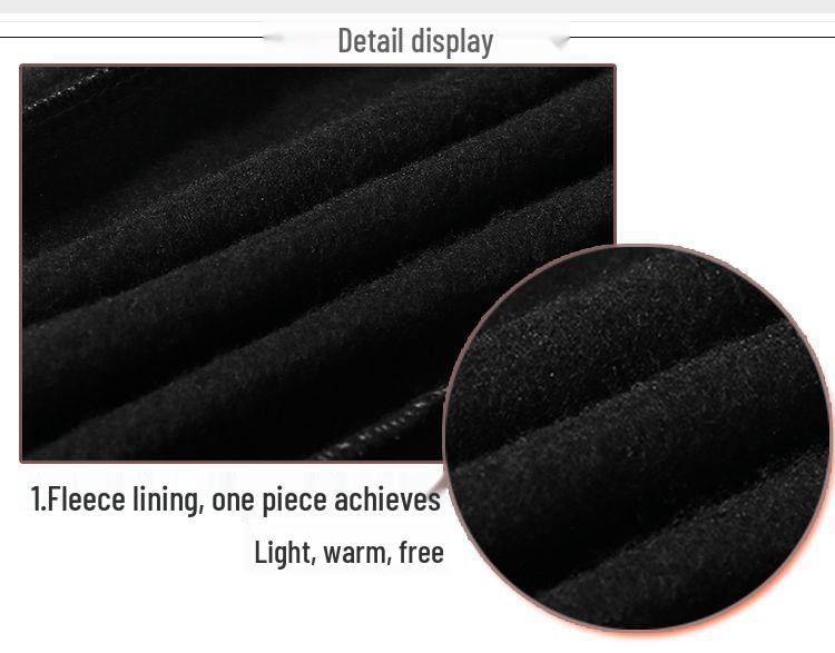 2023 Women's High Waist Leather Base Layer Pants - Autumn/Winter Korean Style, Slimming & Thickened