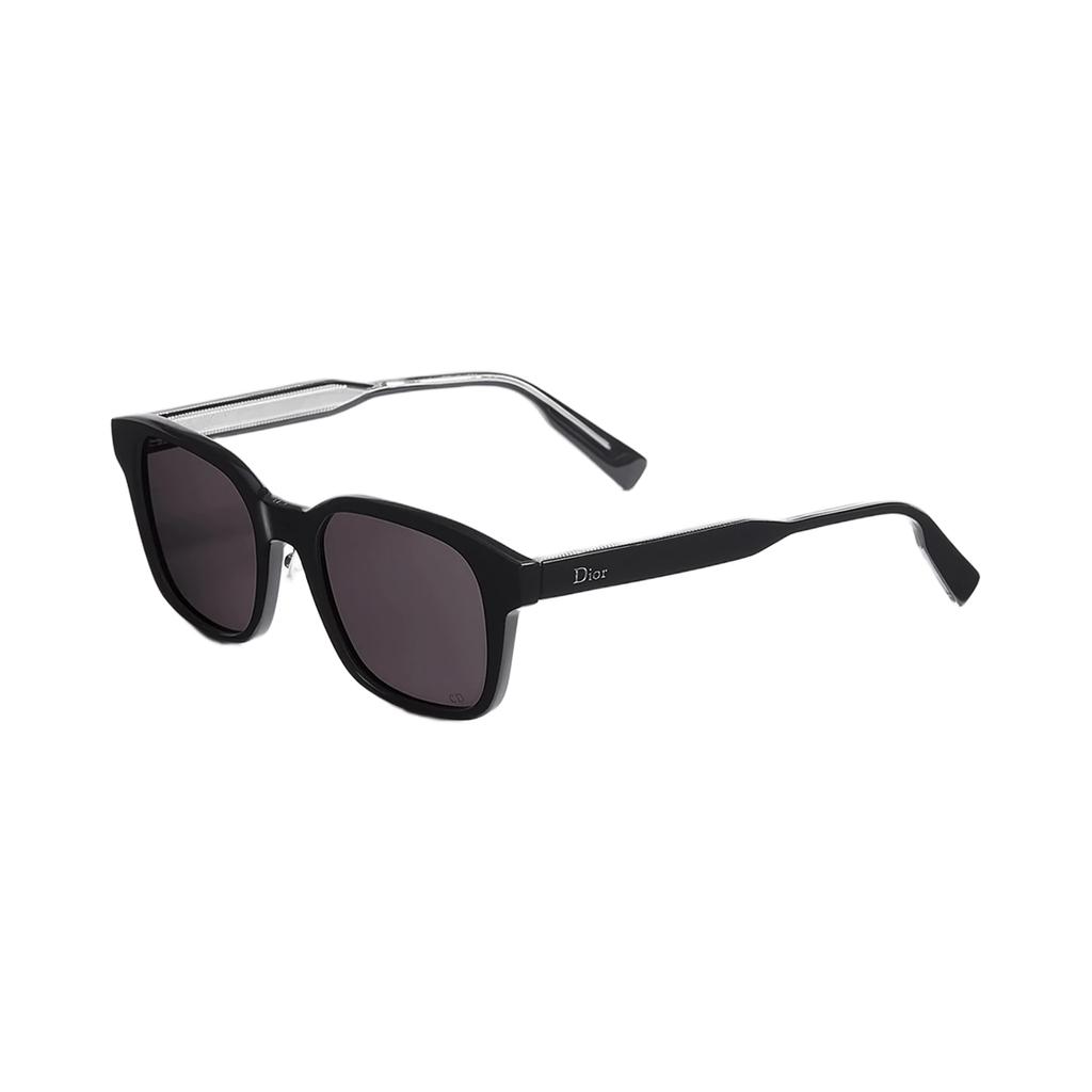 Dior Spring Summer 2026 Collection Logo Design Acetate Square Sunglasses Unisex sunglasses Black DRBNS1FXR-10A0