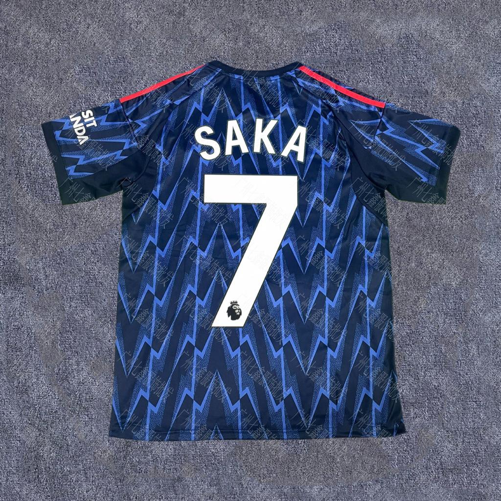 Cross-border Delivery 242526 Arsenal Short-sleeved Jersey, Star Number, Quality Printing Number, Spot Size T-shirt, Rest Assured To Shoot