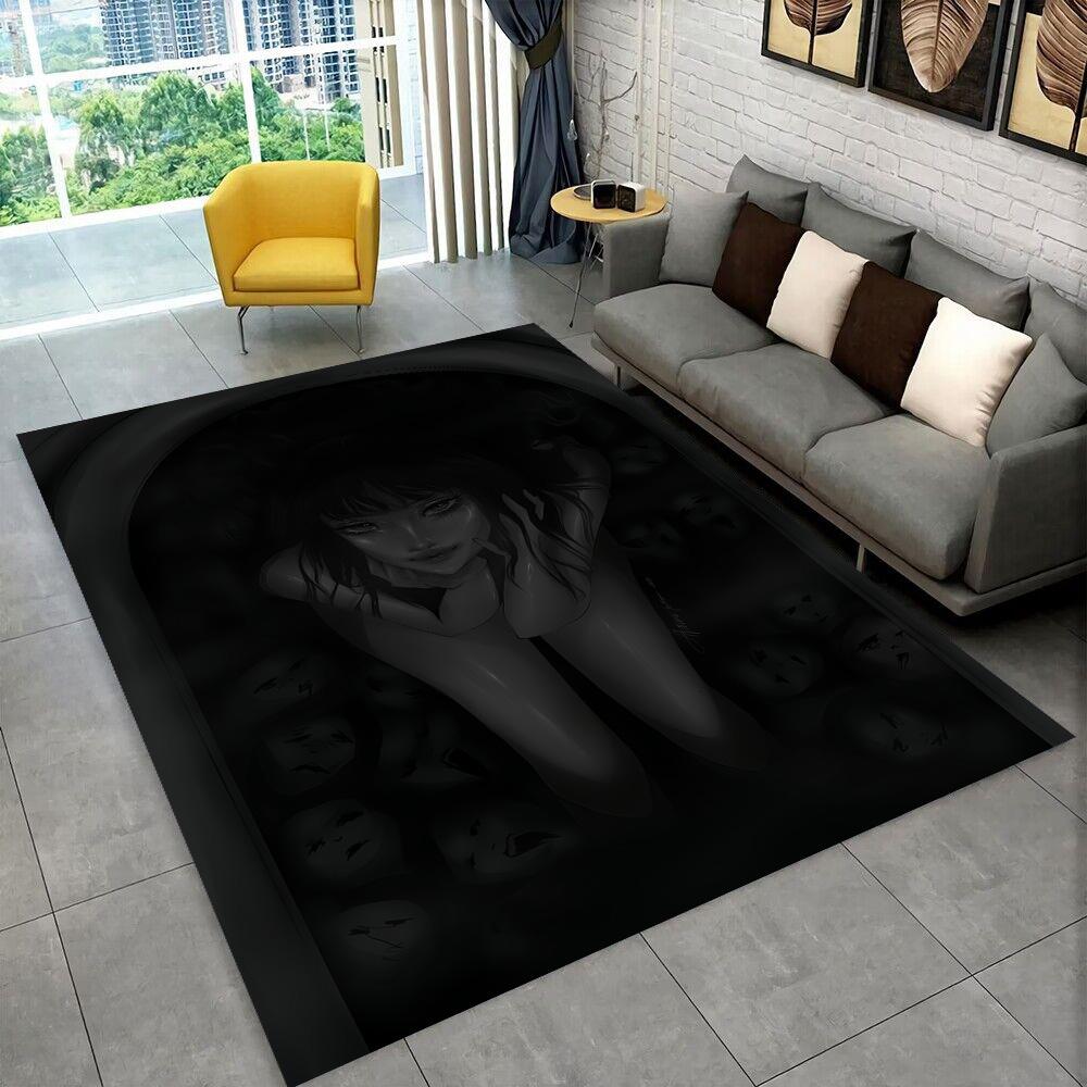 Horror Ito Tomie Kawakami Duch Kreskówkowy Dywanik Dywan do Salonu Sypialni Wystrój Domu, Dekoracja na Sofę Wycieraczka