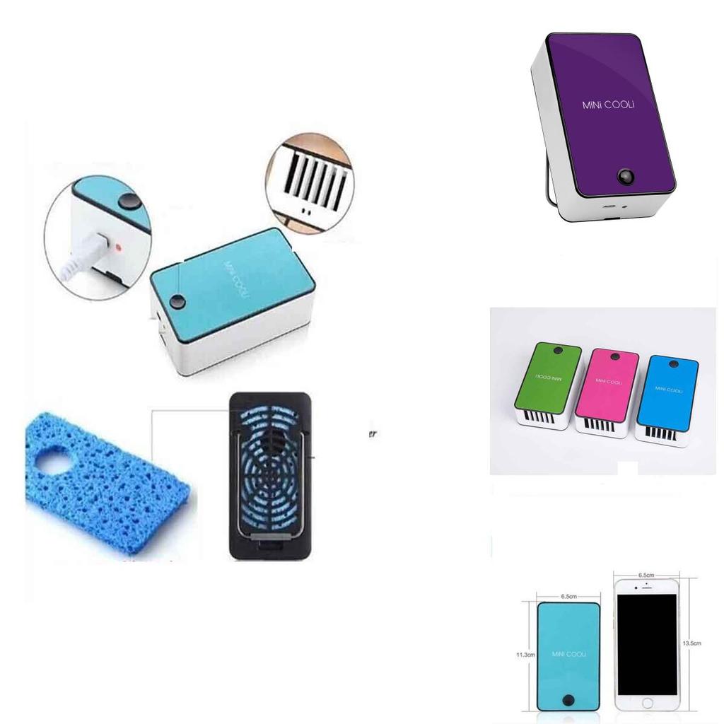 New Mini Portable Handheld Table Air Conditioner Cooler With Timeless Design Usb Rechargeable
