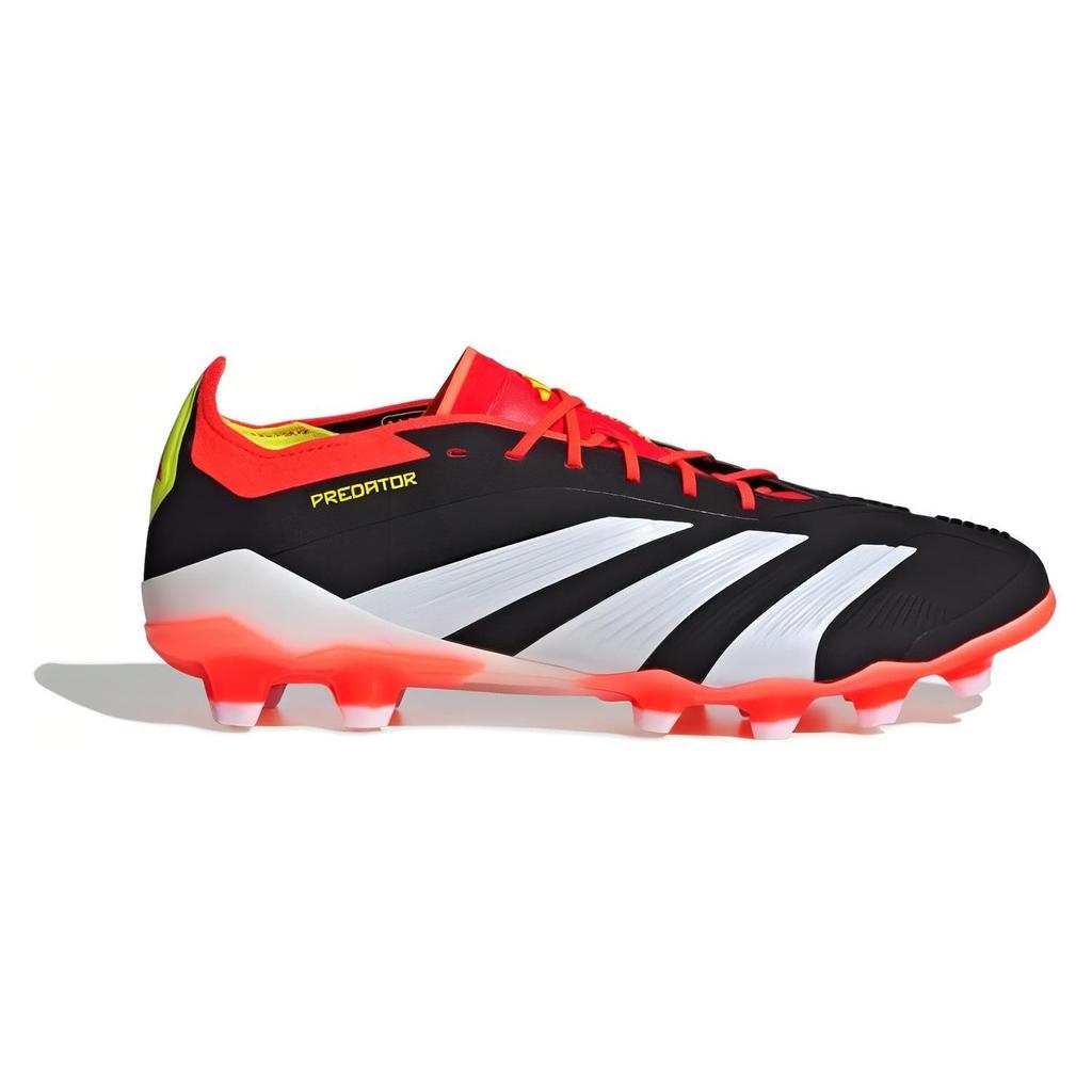 Adidas Predator Elite Round Toe Comfortable AG HG Soccer Shoes Unisex Soccer Shoes Black White IG5424