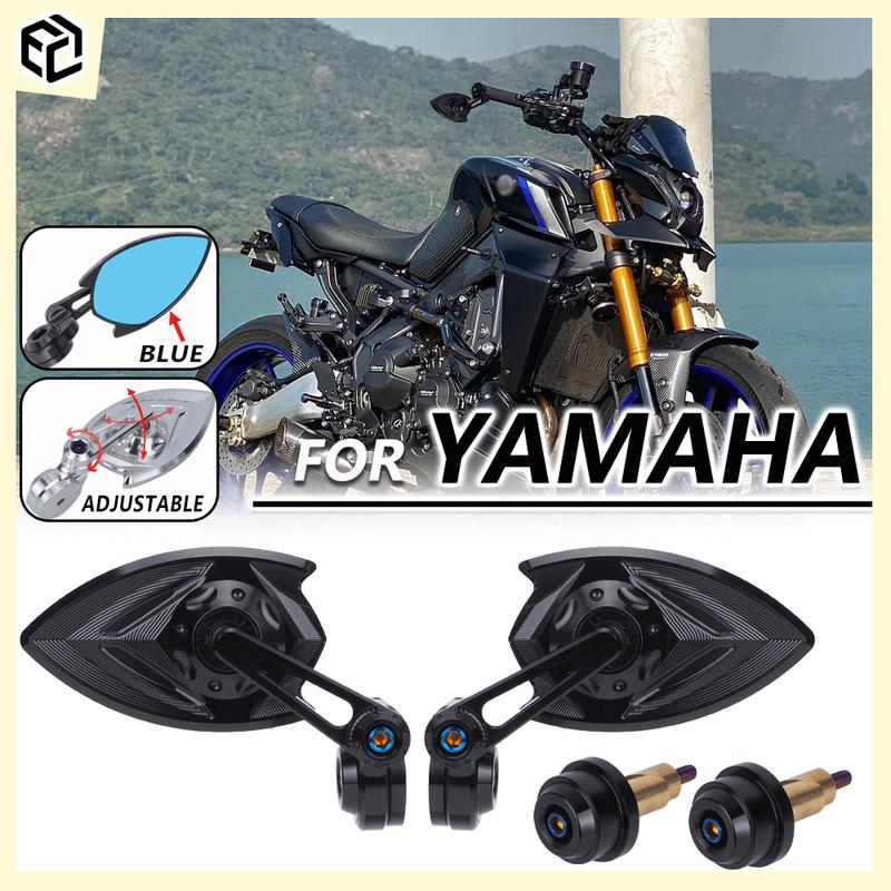 For MT07 Motorcycle Accessories Rearview Bar End Mirror For Yamaha MT09 MT10 MT03 XSR700 XSR900