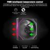 12Cm Argb 4 Pin Computer Case Fan Quiet Cooling 12V Large Air Volume 800-1600Rpm For Desktop Gaming Pc Build