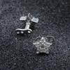 Set de Base y Top Dermal de Circonita Cúbica Brillante Acero Inoxidable de Grado Quirúrgico Joyería Corporal Accesorios para Piercings