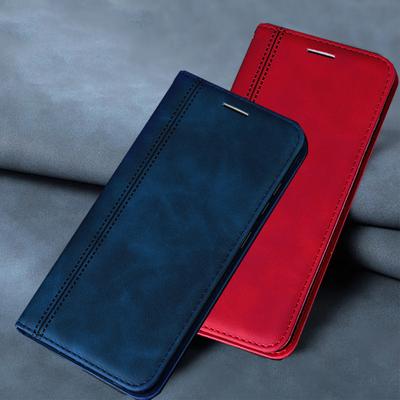 Custodia a portafoglio in pelle opaca per Samsung Galaxy A04S A14 A54 A53 S21 S22 S23 Ultra Plus Xiaomi Redmi Note 12 iPhone 14 13 12 11 Pro Max Cover
