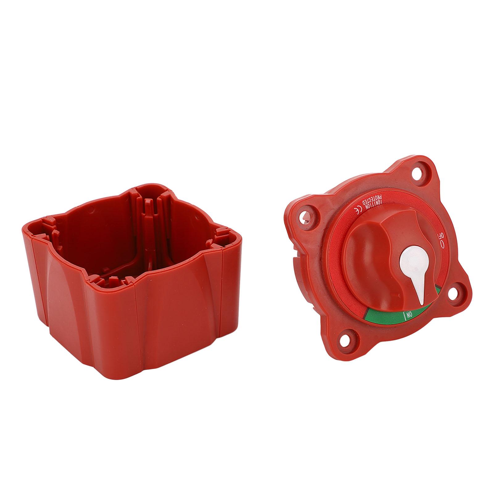 

Выключатель аккумулятора лодки с ручкой, огнестойкий, вкл./выкл., морской аккумулятор, одноконтурный выключатель DC48V 300A