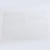Transparent Snap Button Plastic Document Folder - New Style, Large Capacity, Colorful for Students