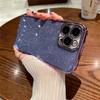 Luxury Square Plating Glitter Case for iPhone 16 15 14 Plus 13 12 Mini 11 Pro Max X XR XS Shiny Bling Soft Clear Silicone Cover