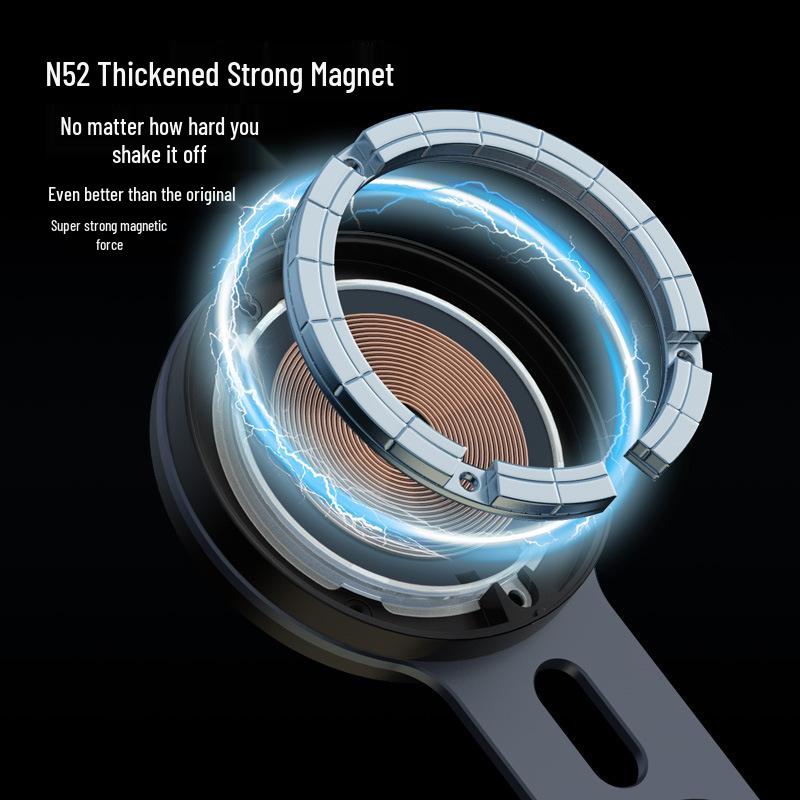 Carregador de Carro Sem Fio Magnético de 15W para Dispositivos Apple