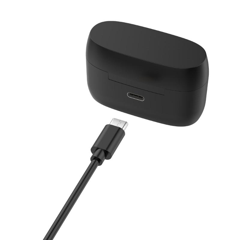 Etui ładujące do 3/4 słuchawek dousznych kompatybilnych z Bluetooth Port Type C Etui ładujące Zamienne Etui ładujące Stacja dokująca 590 mAh