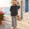 Two Piece Sets For Women Casual Long Sleeve Shirts And Short Pants