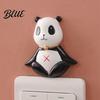 Easy Peel Switch Sticker 3D Panda Light Sticker Cute Decal Art & Stick Wall Decor for Home Bedroom Living Room