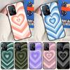 Bunte Herzkreis Liebe Hülle Für Xiaomi 15 Ultra 13 14 11T 12T 13T 14T Pro POCO X7 Pro F5 F6 M6 X3 X5 X6 Pro Hülle