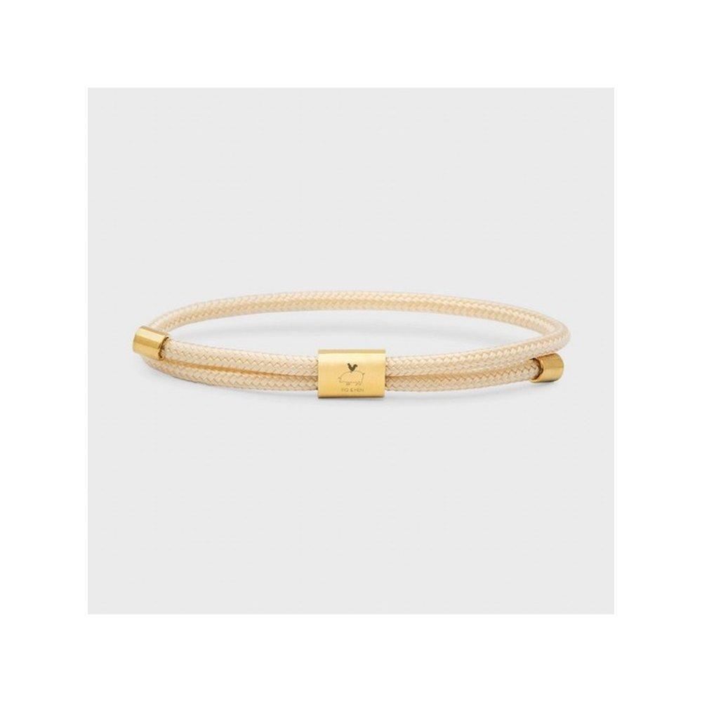 (Women's) Little Louise Bracelet - Ivory X Gold